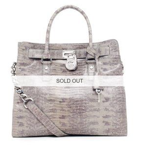 Michael Kors Hamilton Large Embossed Tote